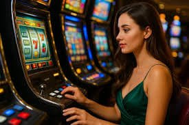 Live dealer dealing cards at Evolution studio